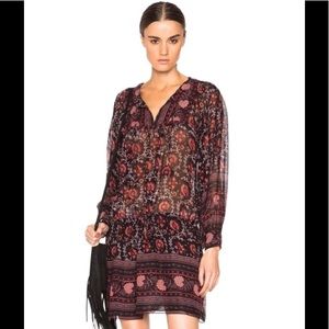 Ulla Johnson Dress Silk Floral Aida US 2